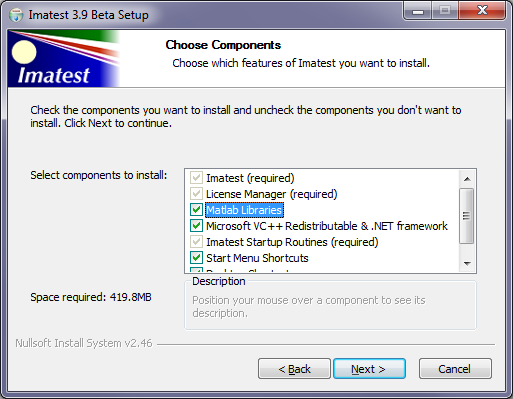 imatest-installation-components