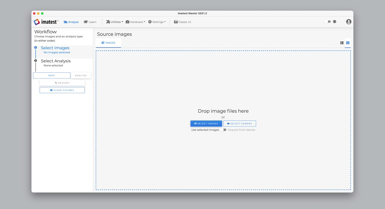 Imatest Main Window